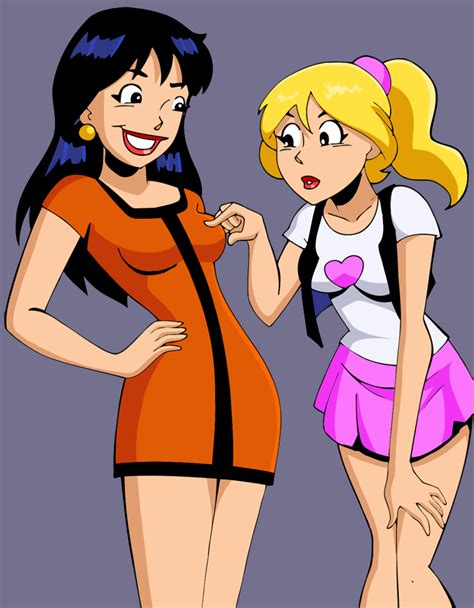 betty and veronica nude|Rule 34